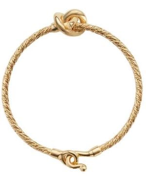 Bottega Veneta Knot Bracelet - Metallic