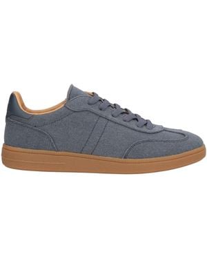 Max Mara Round-Toe Low-Top Casual Shoes - Blue