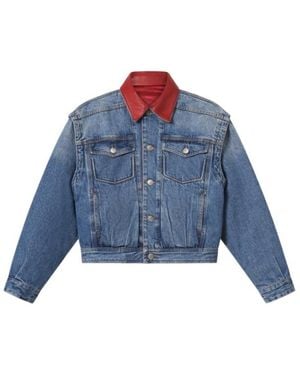 Isabel Marant Devyn Denim Jacket - Blue