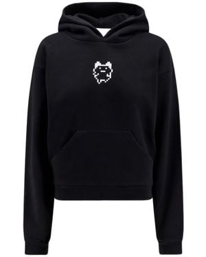 Coperni Logo Hooded Sweatshirt - Black