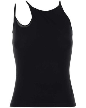McQueen Sleeveless Vest - Black