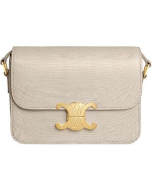 Celine Teen Triomphe Bag - Natural