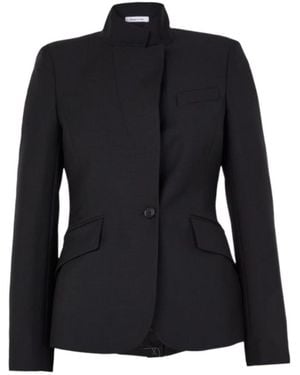 McQueen Long-Sleeved Blazer - Black