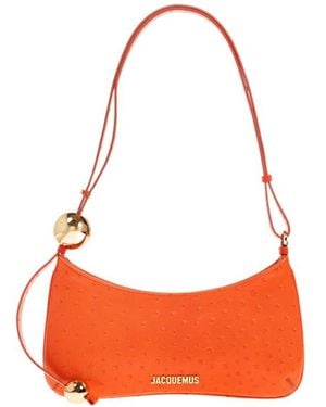 Jacquemus Le Bisou Perle Shoulder Bag - Orange