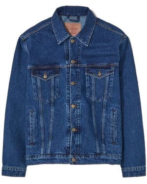 Y. Project Classic Wire Denim Jacket - Blue