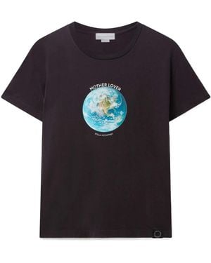 Stella McCartney Short-Sleeved T-Shirt - Black