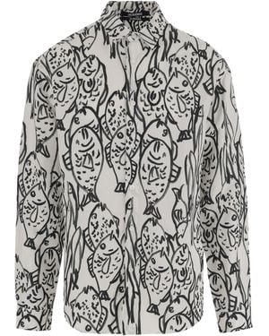 Jacquemus Simon Viscose Shirt - White