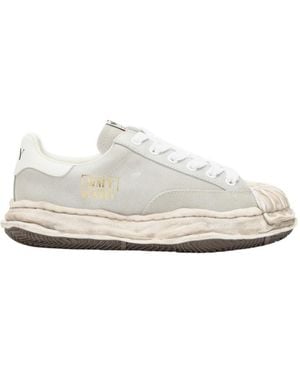 Maison Mihara Yasuhiro Round-Headed Sports Shoes - White