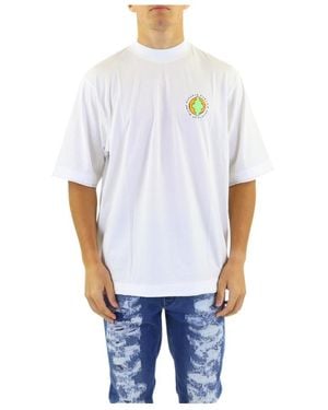 Marcelo Burlon Pattern T-Shirt - White