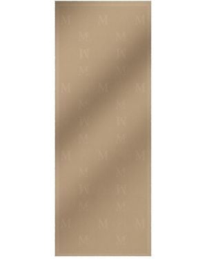 Max Mara Frayed-Edge Scarf - Natural