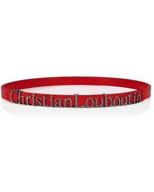 Christian Louboutin Belt - Red