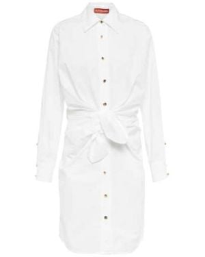 Altuzarra Cotton-Blend Shirt Dress - White