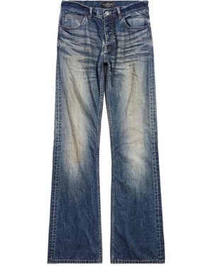Balenciaga Straight-Leg Jeans - Blue