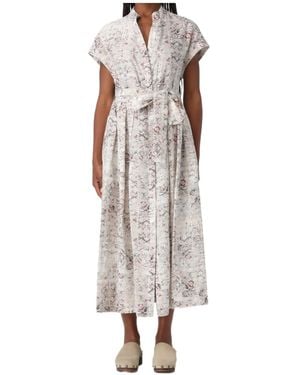 Eleventy Patterned Dress - Multicolour
