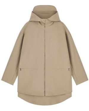 Emporio Armani Hooded Casual Jacket - Natural