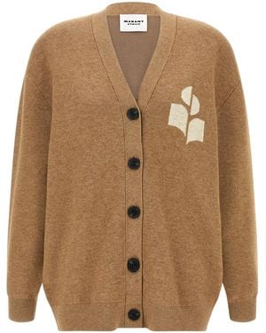 Isabel Marant Norton' Cardigan - Brown
