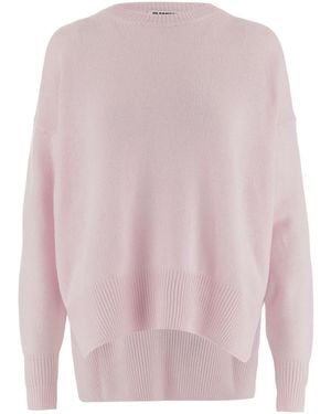 Jil Sander Crew-Neck Sweater - Pink