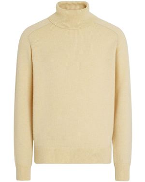 ZEGNA Cashmere Jumper - Natural