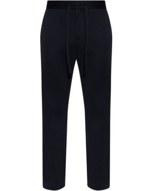 Dolce & Gabbana Drawstring Athletic Pants - Blue