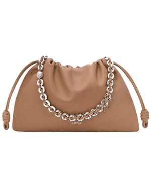Loewe Large Flamenco Purse - Brown