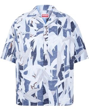 KENZO Hawaiian Shirt - Blue
