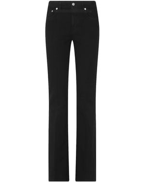 Dondup Newlola Skinny Bootcut Jeans - Black