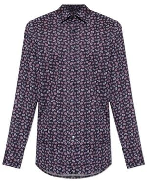 Etro Long-Sleeved Shirt - Blue