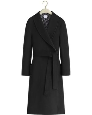 Dior Belted Coat - Black