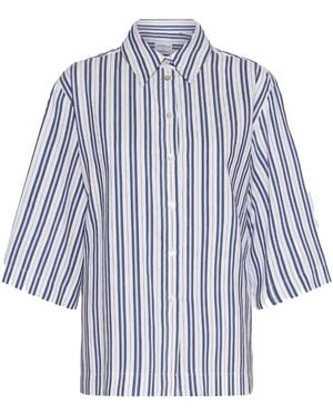 Marella Striped Shirt - Blue