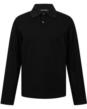 Our Legacy Our Rugby Ls Polo Sn62 - Black