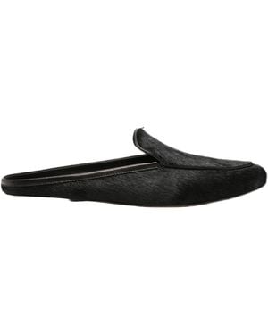 forte_forte Flat Mules - Black