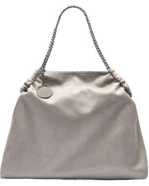 Stella McCartney Falabella Drawstring Tote Bag - Grey