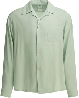 Visvim Keesey Camp Collar Shirt - Green
