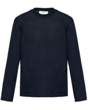 Lisa Yang Crew Neck Jumper - Blue