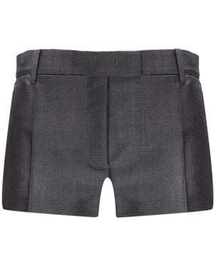 Valentino Tailored Short Shorts - Grey