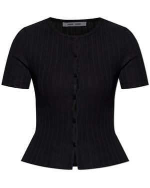 Samsøe & Samsøe Top Sajuni - Black