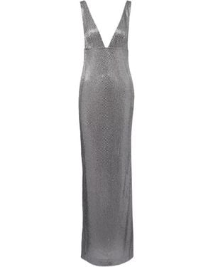 Roland Mouret Diamanté Gown - Gray