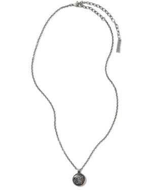 Versace Medusa Pendant Necklace - White