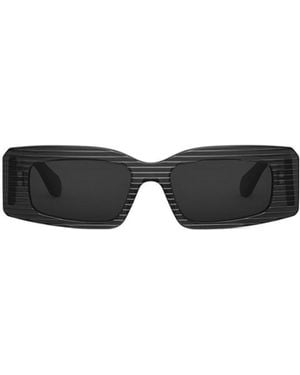 Alaïa Alaïa Rectangle Frame Sunglasses - Black