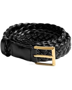 Bottega Veneta Solo Belt - Black