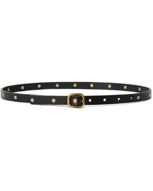 Loewe Logo Belt - White