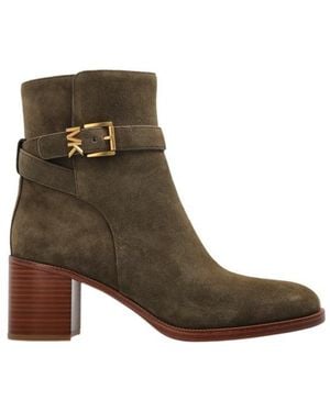 MICHAEL Michael Kors Round-Toe Short Boots - Brown