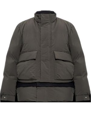 Sacai Stand-Up Collar Jacket - Gray