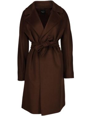 Weekend by Maxmara Long-Sleeved Coat - Brown