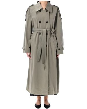 【LOW CLASSIC】 DOUBLE TRENCH COAT 2色 Low Classic Coats for Women | Online Sale up to 80% off | Lyst