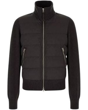 Tom Ford Quilted Down Jacket - Black
