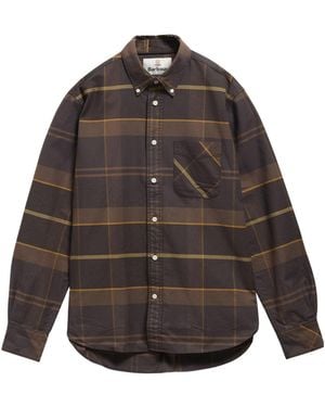 Barbour Plaid Shirt - Brown