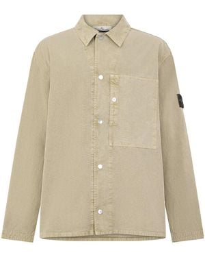 Stone Island Simple And Casual Shirt - Natural
