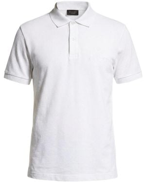 Gucci Cotton Jersey Polo Shirt With Embroidery - White