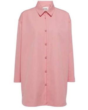 Jil Sander Cotton Poplin Shirt - Pink
